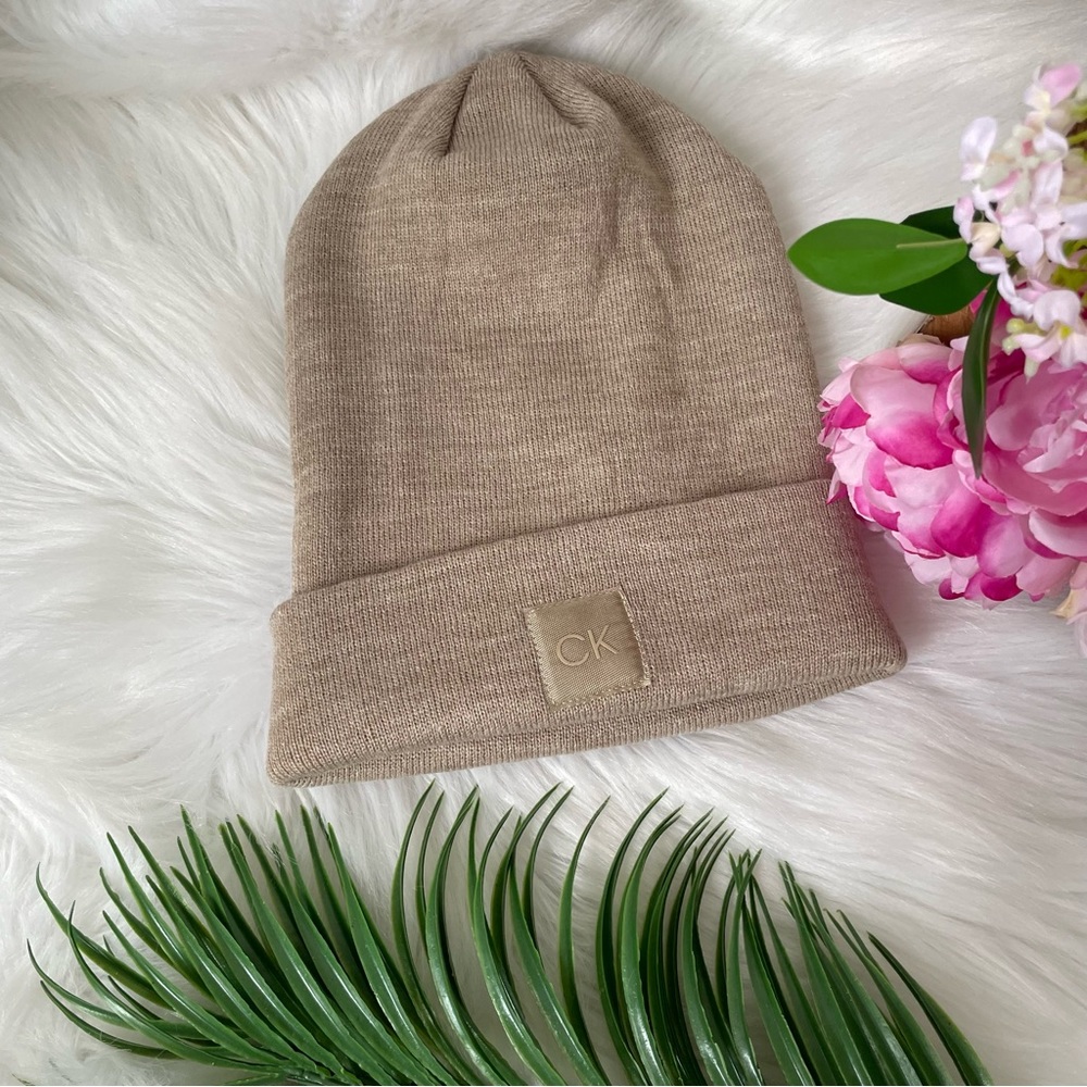 Calvin Klein Beanie - Tan